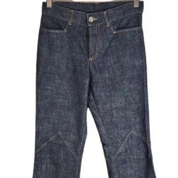 VINTAGE Forever 21 Retro Y2k Flare Leg Jeans Size Small - Picture 3 of 8